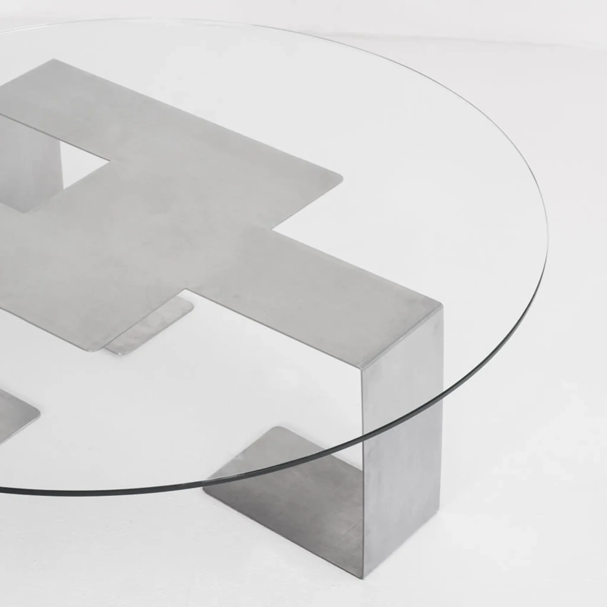 Vintage coffee table. Design by Jean-Pierre Mesmin for Bioject. Mexico 70s.