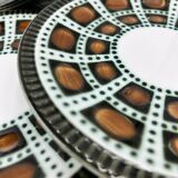 Set of 11 plates Boch model Bernadette