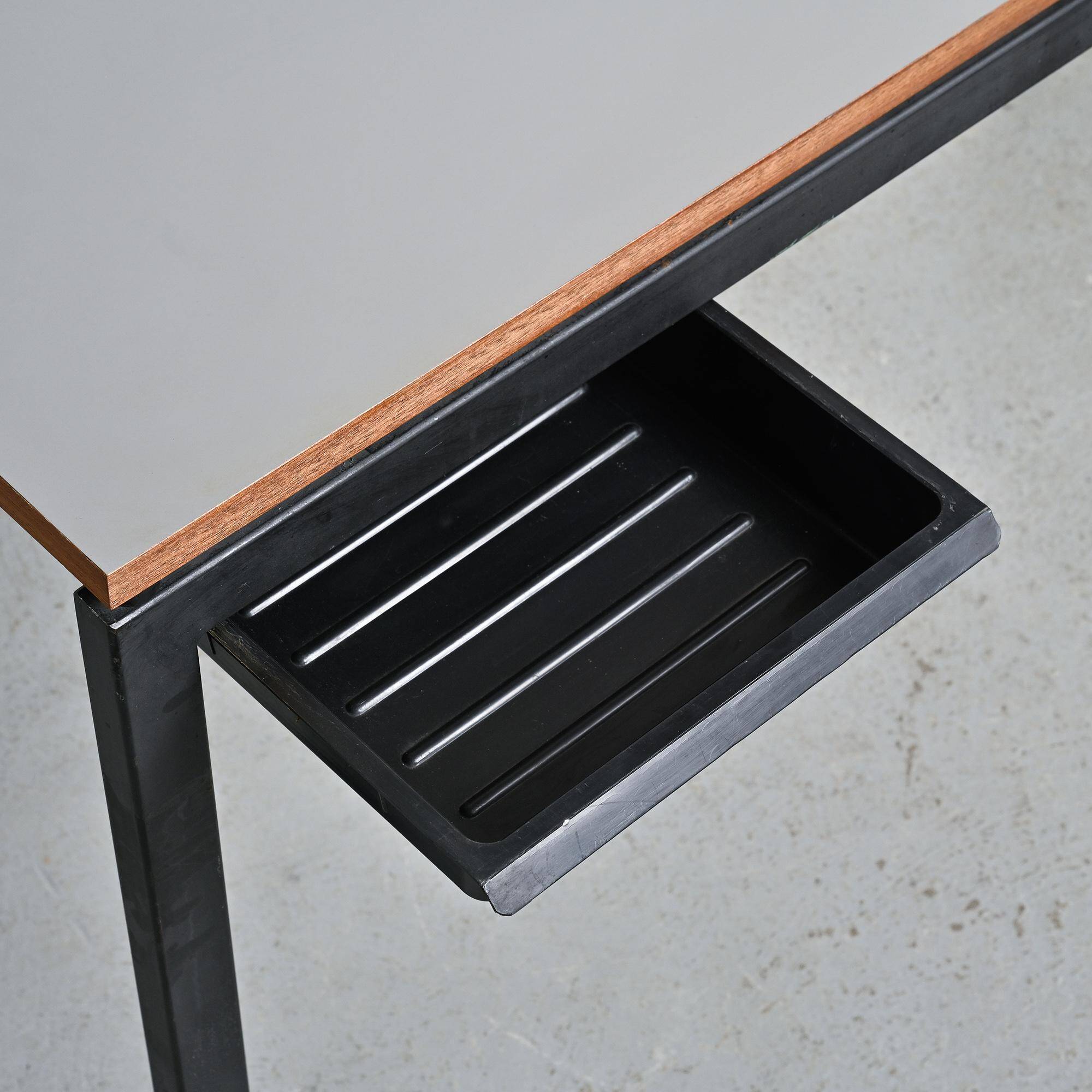 Cansado desk by Charlotte Perriand, circa 1962.