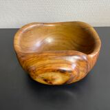 Empty wooden pocket of olivier