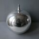 Luxium France silver metal apple-shaped ice bucket