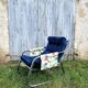 Fauteuil années 70 suspendu