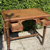 Vintage desk in oak