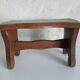 Old wooden stool or step