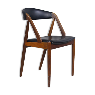 Kai Kristiansen Teak Dining Chair for Schou Andersen, Denmark, 1960s