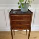 Antique marquetry bedside table – Louis XV style – 3 drawers