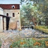 Impressionist summer painting - oil on canvas, 1885