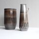 Vases en céramique de design artistique scandinave moderne du milieu du siècle par Ingrid Atterberg pour Upsala Ekeby, Suède, années 1970, ensemble de 2.