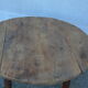 Table ronde basse