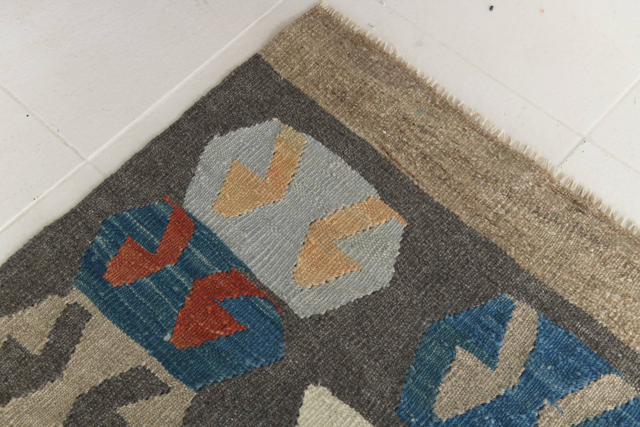 9x11 Rug For Living Room Persian Kilim Rug, 277x342Cm