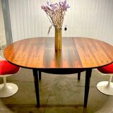 Danish Rosewood Folding Dining Table, 1960s