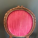 Chaise medaillon style Napoleon III (3)