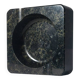 Vintage handmade ashtray in black marble