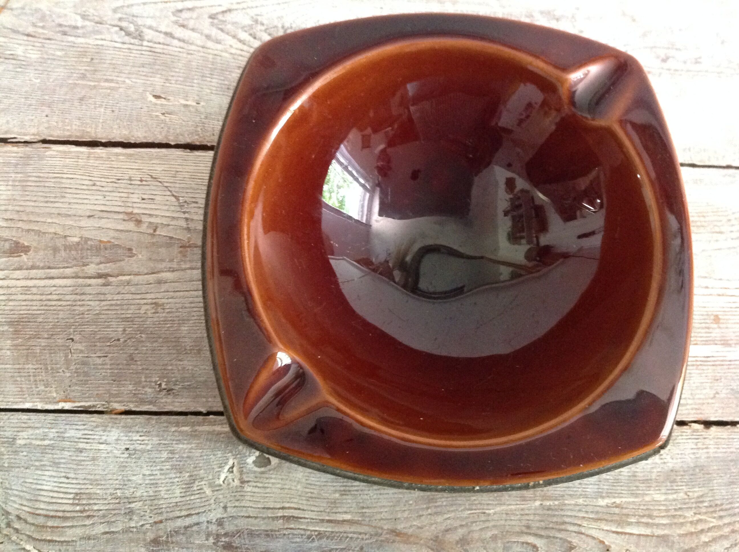 Cendrier en cuir Longchamp