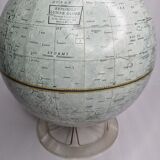 Vintage lunar globe made in u.s.a., 30 cm on base