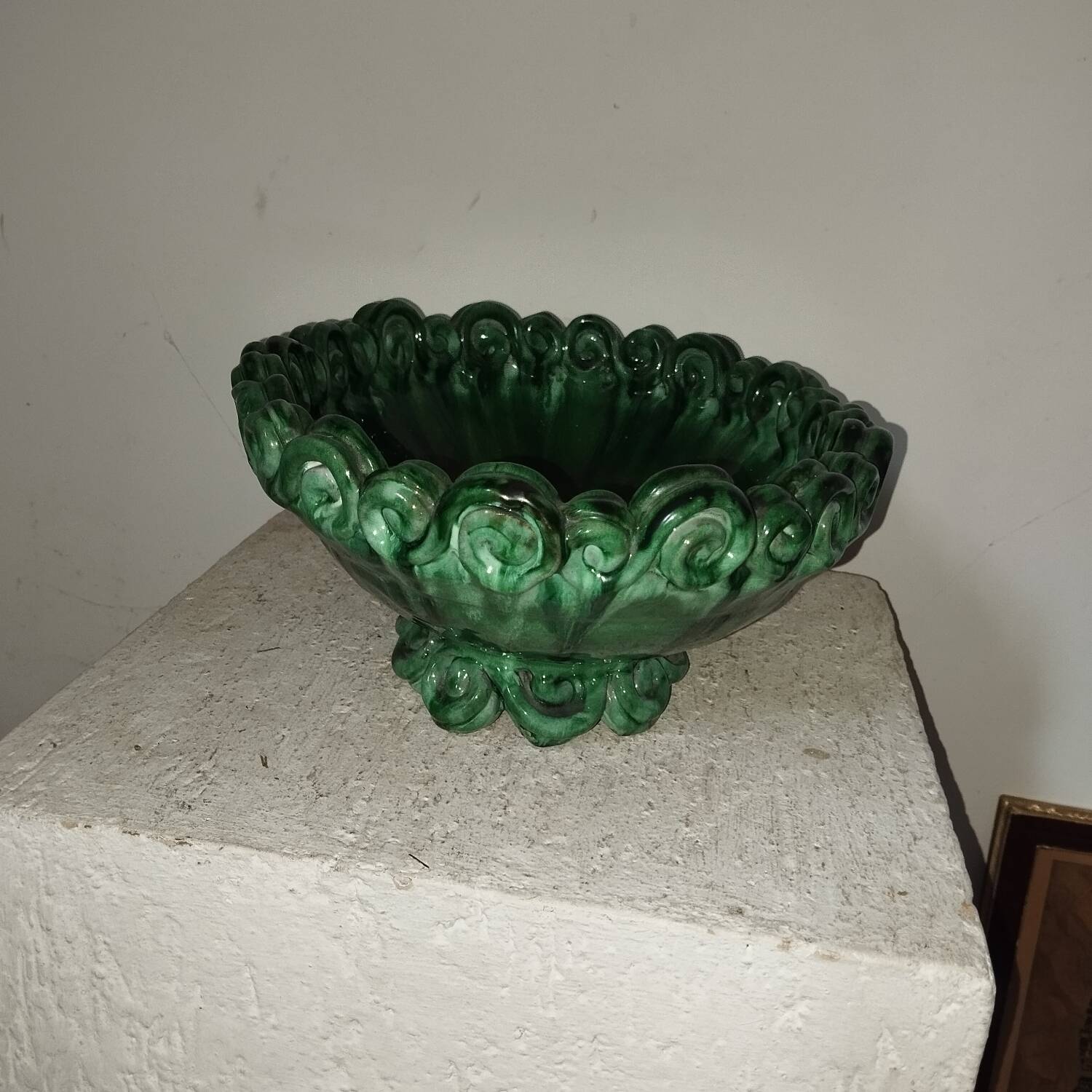 Ceramic bowl signed Harrel Ceramidi Marseille