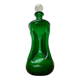 Vintage Kluk Kluk Bottle in Danish Green Glass from Holmegaard, 1970s