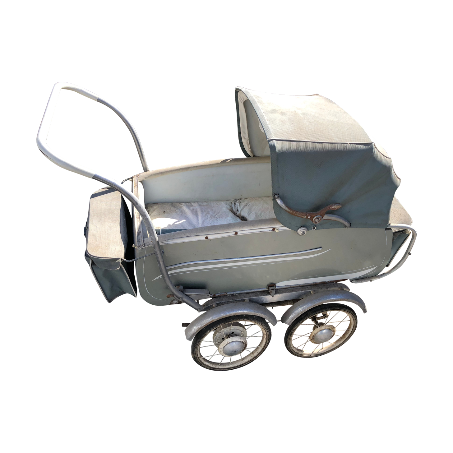 vintage double stroller