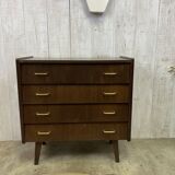Vintage winged chest of drawers