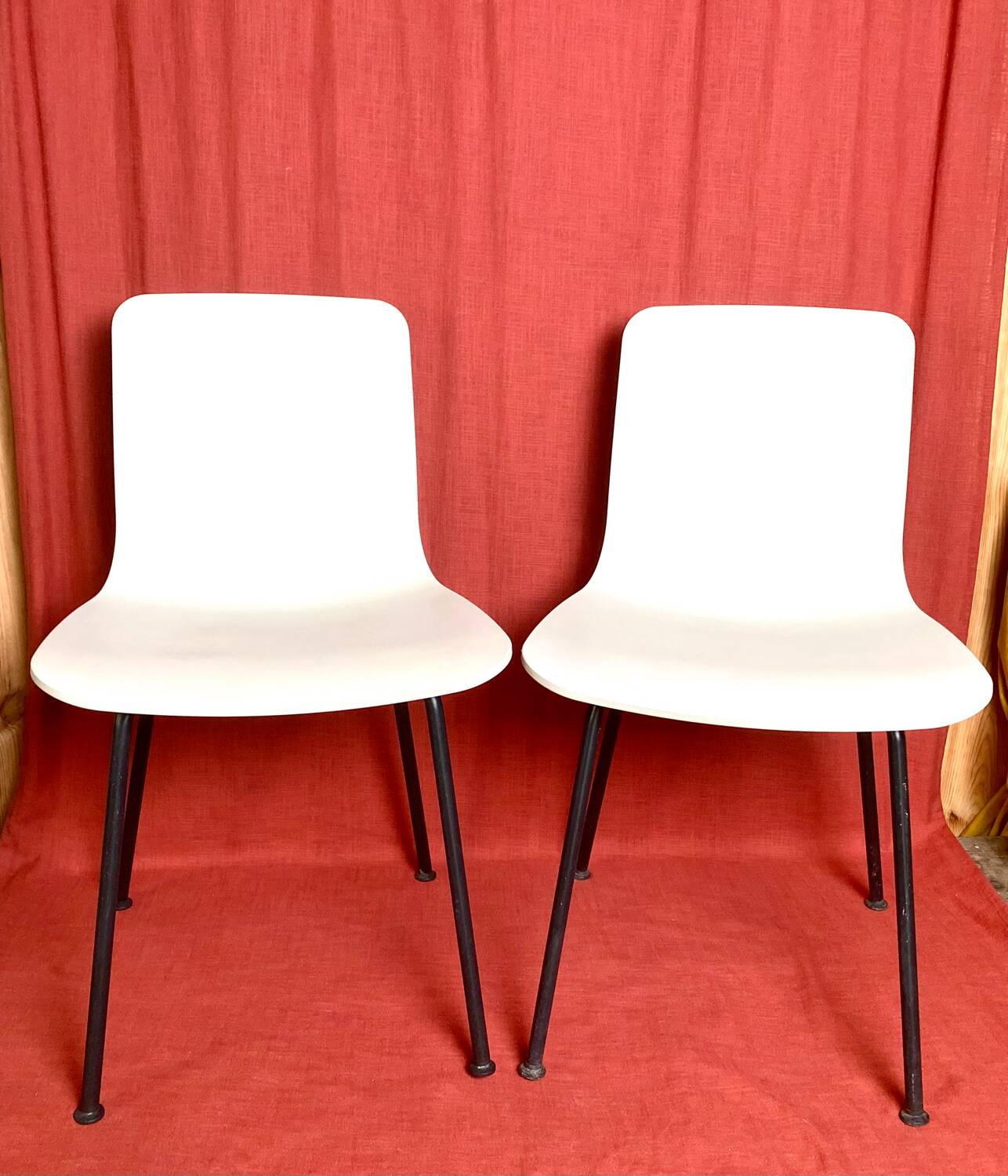 Pair of HAL TUBE chairs by Jasper Morrison