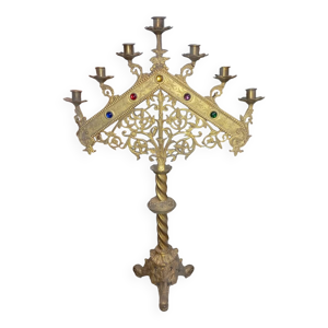 Candélabre bronze