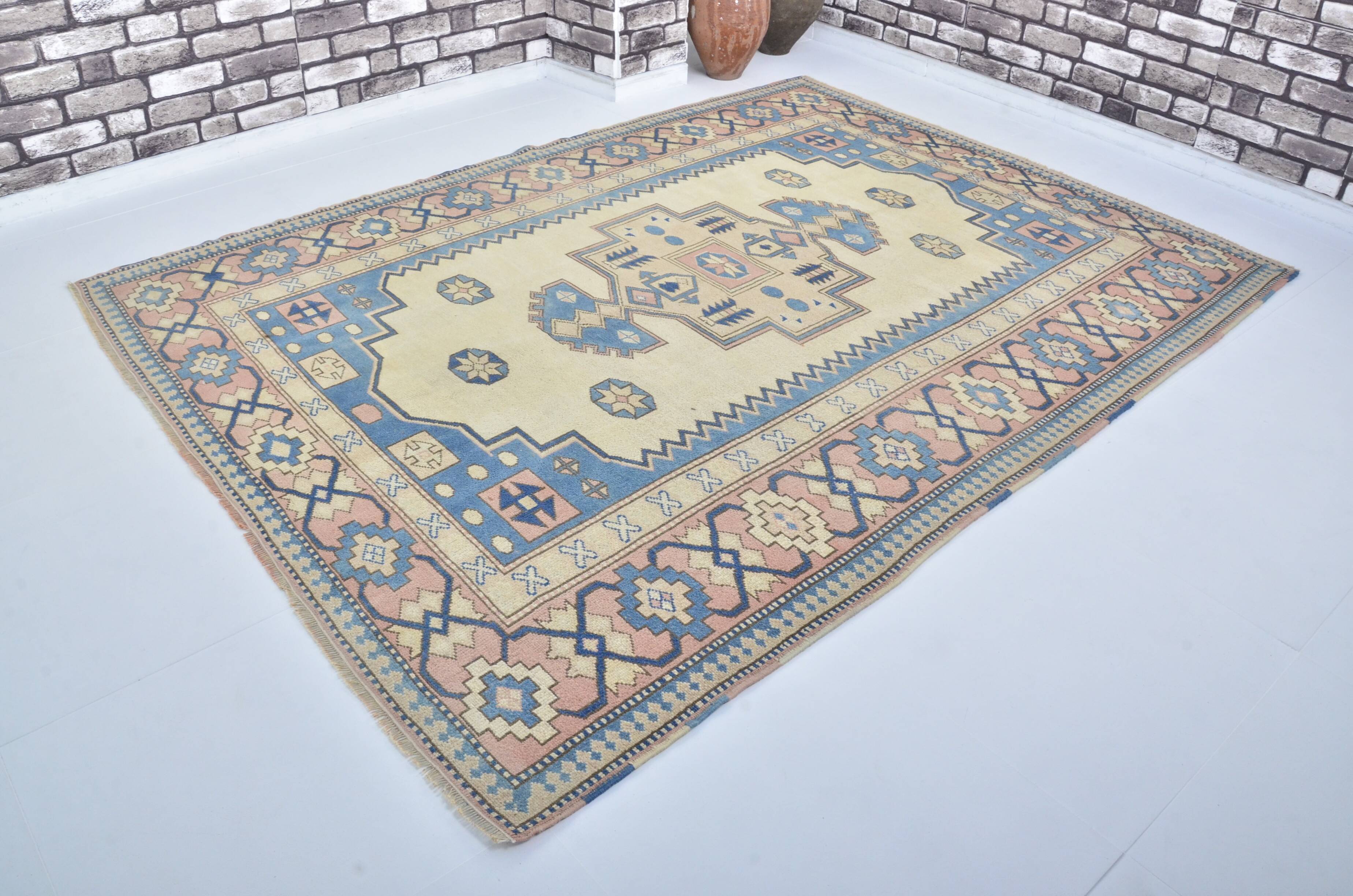 Large Vintage Oushak Rug sku 3520