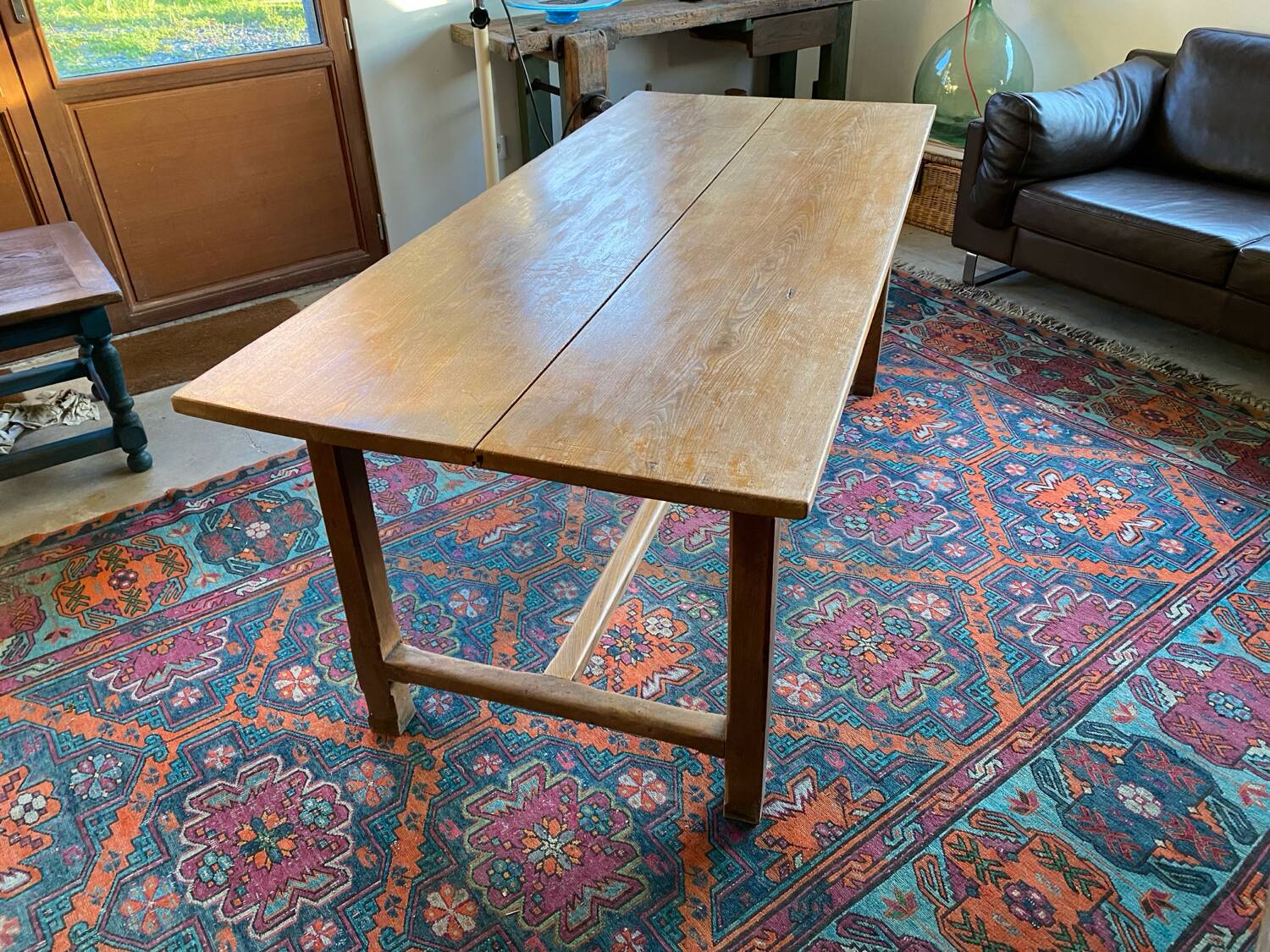 Old farm table Oak