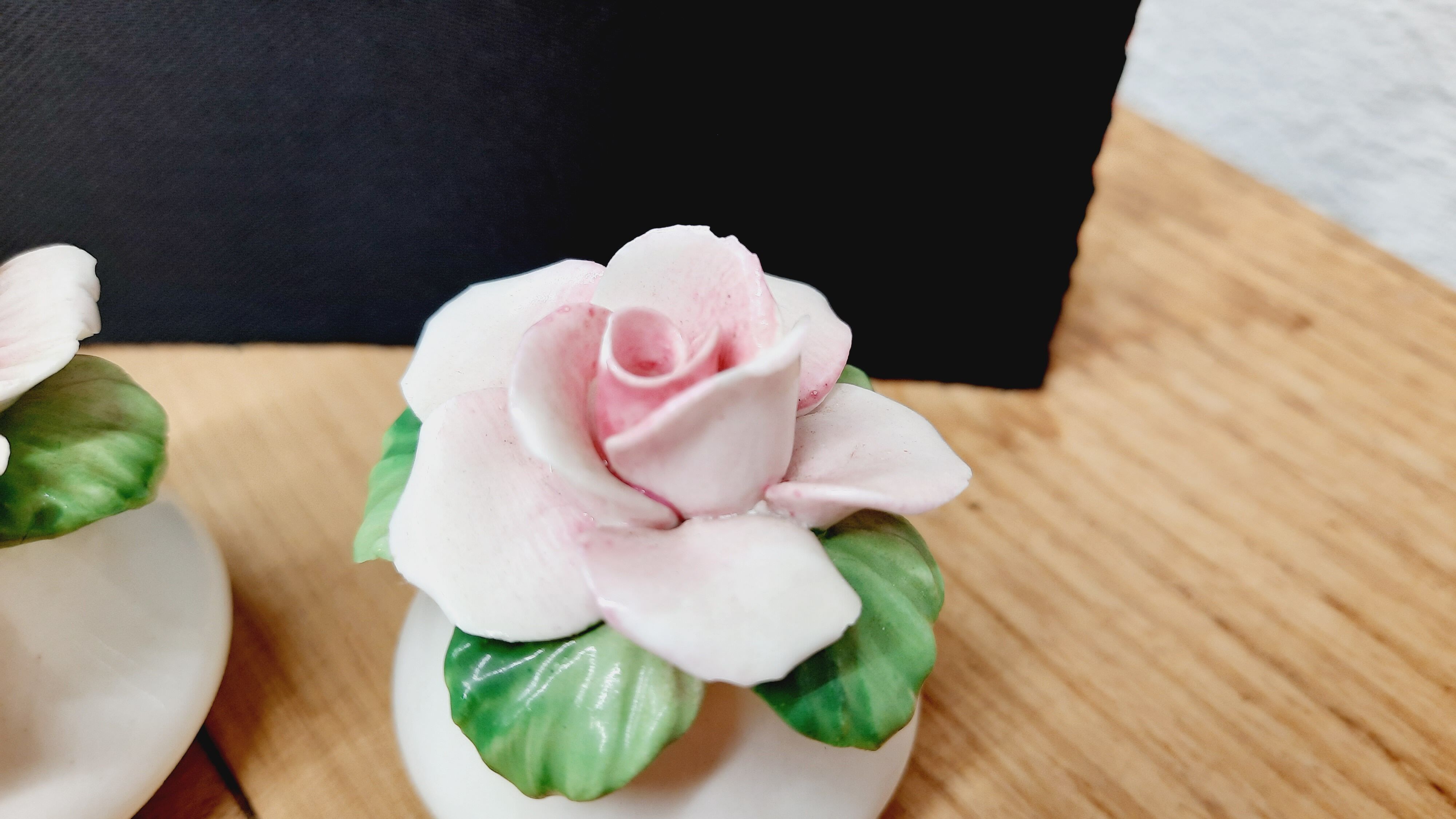 Pink salt and pepper