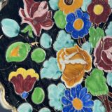 Ceramic dish azure deer Monaco 1960