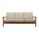 Canapé en chêne, design danois, années 1960, designer : Hans J. Wegner, fabricant : Getama