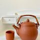 Terracotta tea and rattan teapot 4 cups