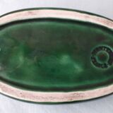 Green ceramic ashtray