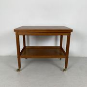 Danish midcentury teak bar trolley by Grete Jalk