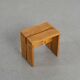 Pair of pine stools, French Alps circa 1970