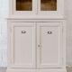 Vaisselier vintage en bois - couleurs lin