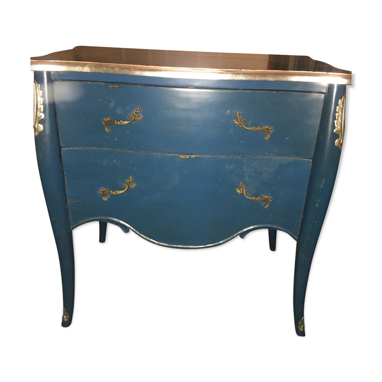 Duck blue chest of drawers