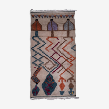 Large Vintage Moroccan Tulu Rug 152 x 300 cm
