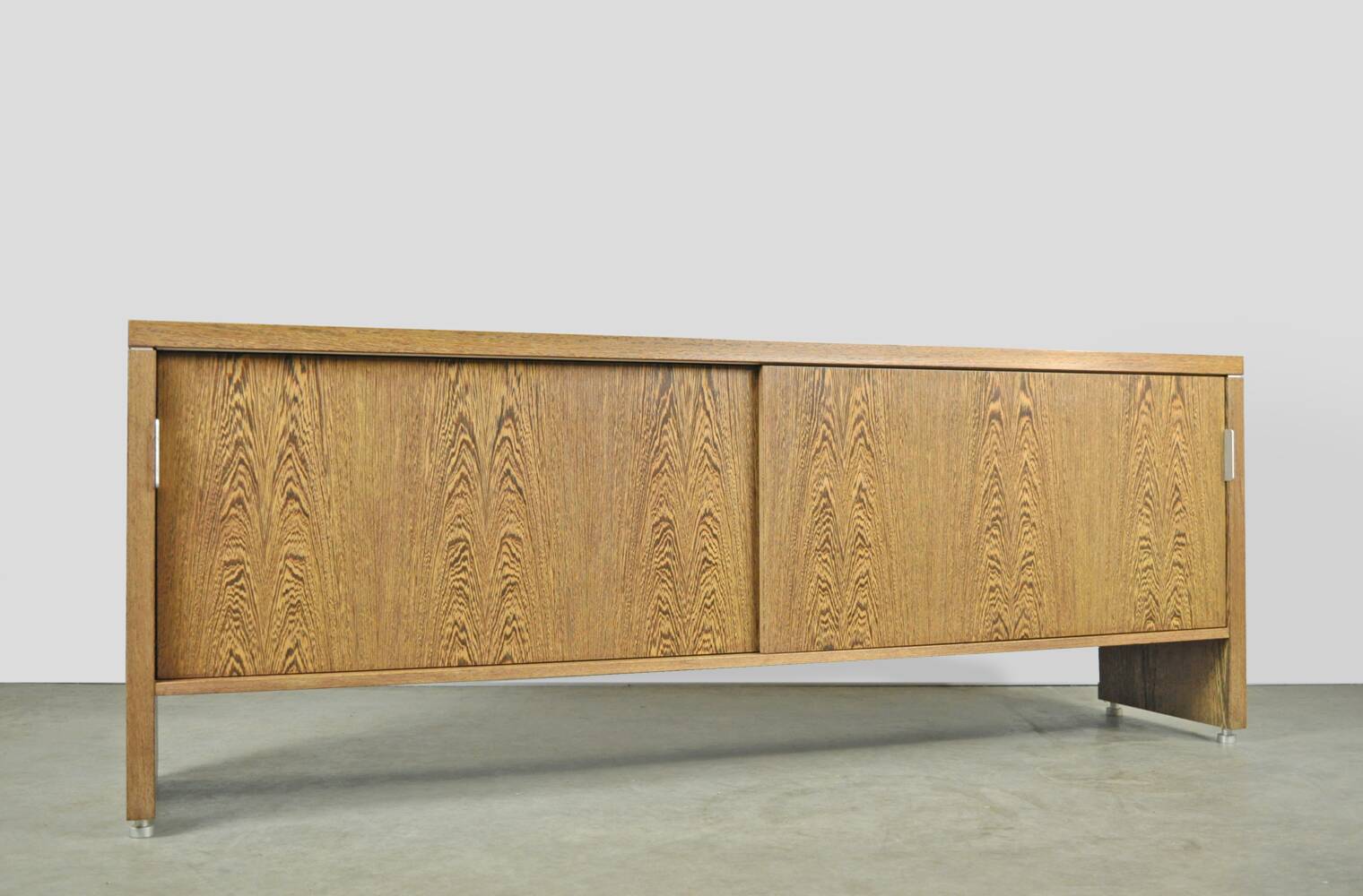 Modern DUTCH DESIGN vintage sideboard with Wenge finish, 1980s