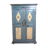 Art Deco wardrobe in Burmese teak