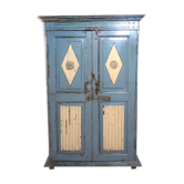 Art Deco wardrobe in Burmese teak