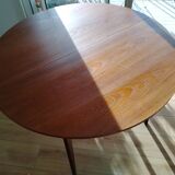 60's round table with extension