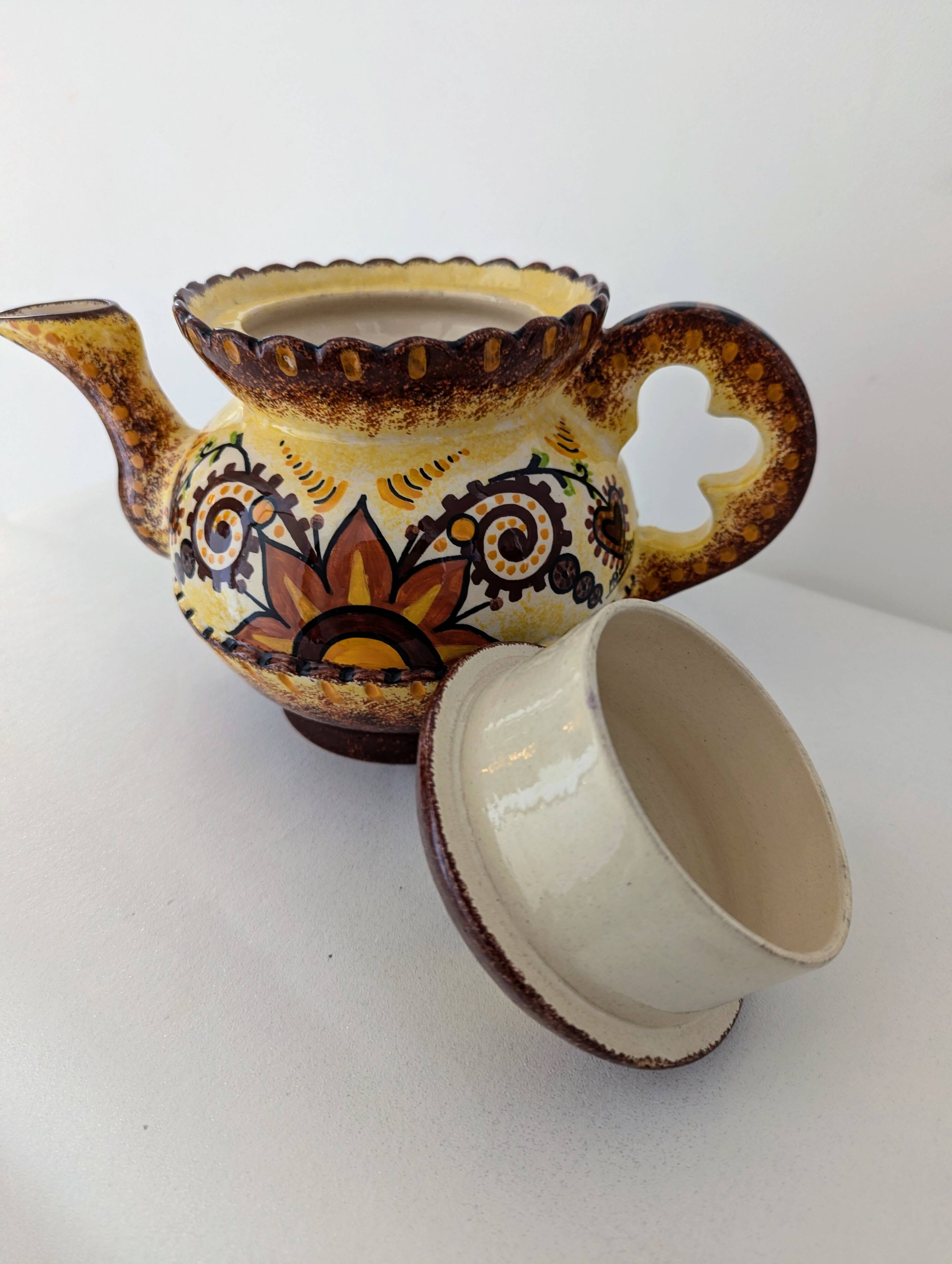 Coffee pot, teapot signed Paul Fouillen
