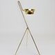Rare Carl Auböck Brass Standing Floor Ashtray, Smoking Stand, Austria, 1950