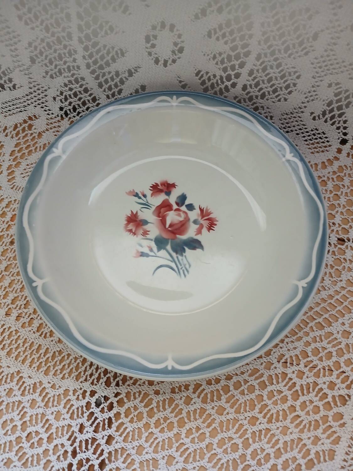 Old Digoin and Sarreguemines dish