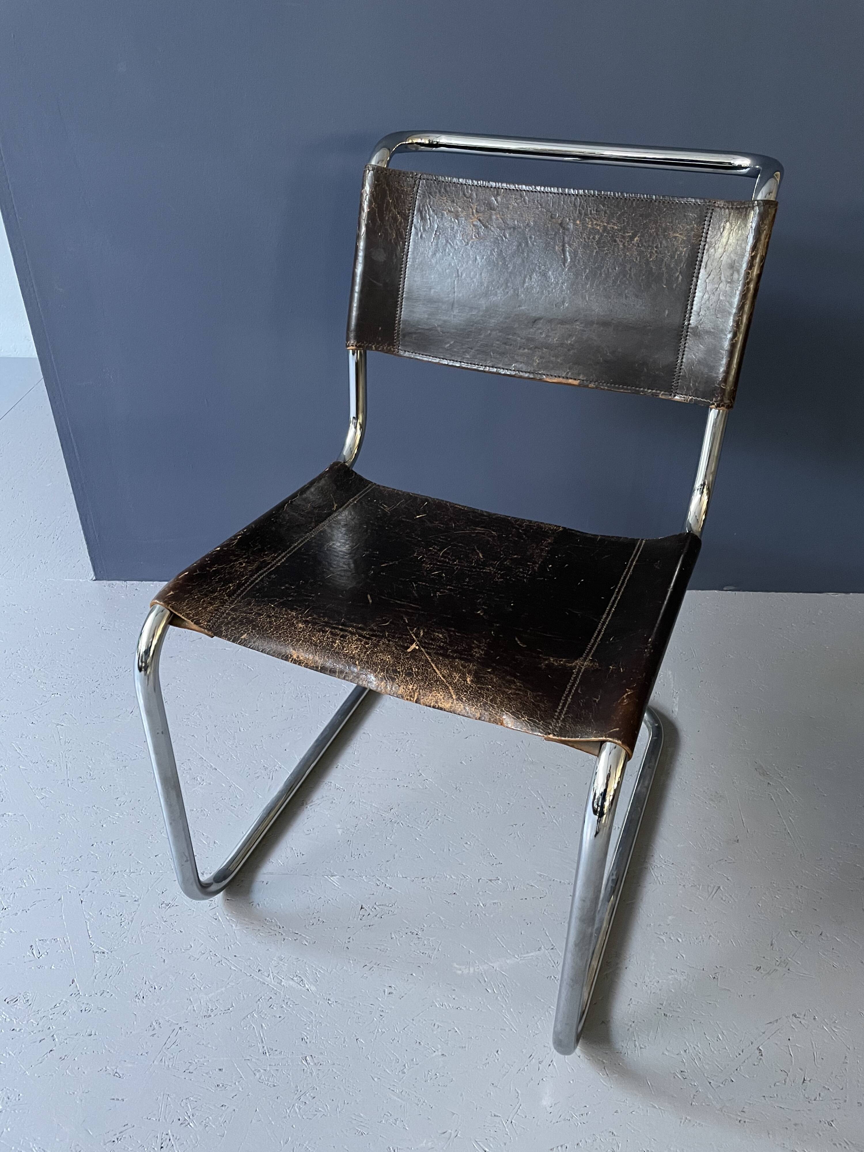 Paire de chaises Mart Stam S33