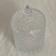 Candy box / glass cotton pot with crystal effect
