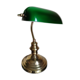 Lampe de bureau dite de banquier ou notaire