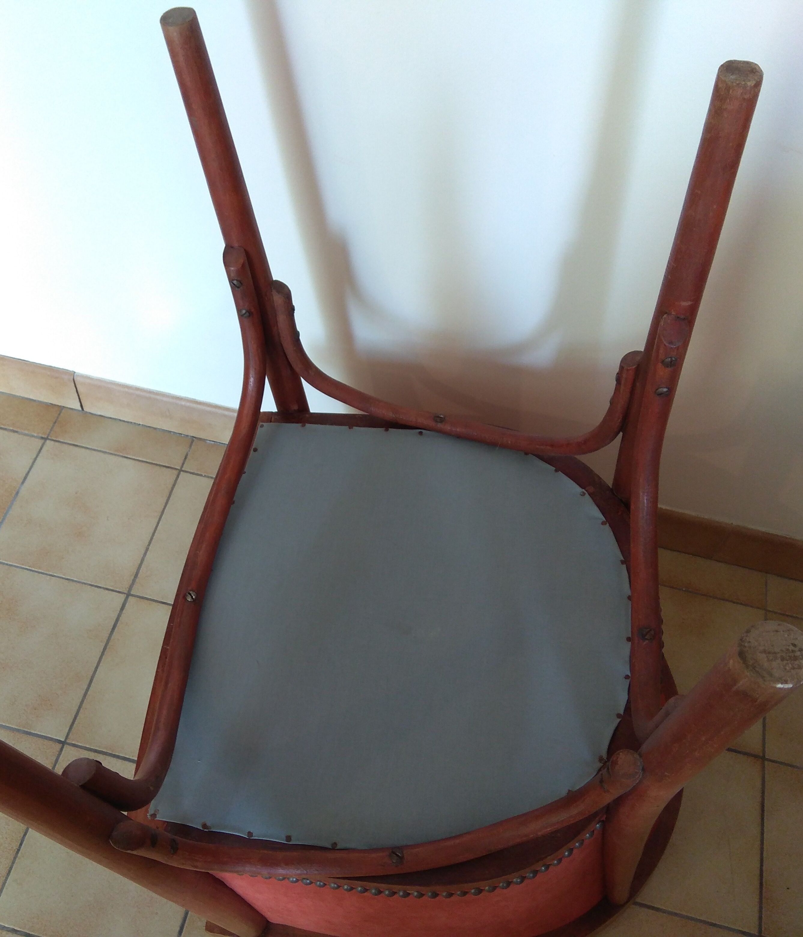 Period art deco barrel armchair