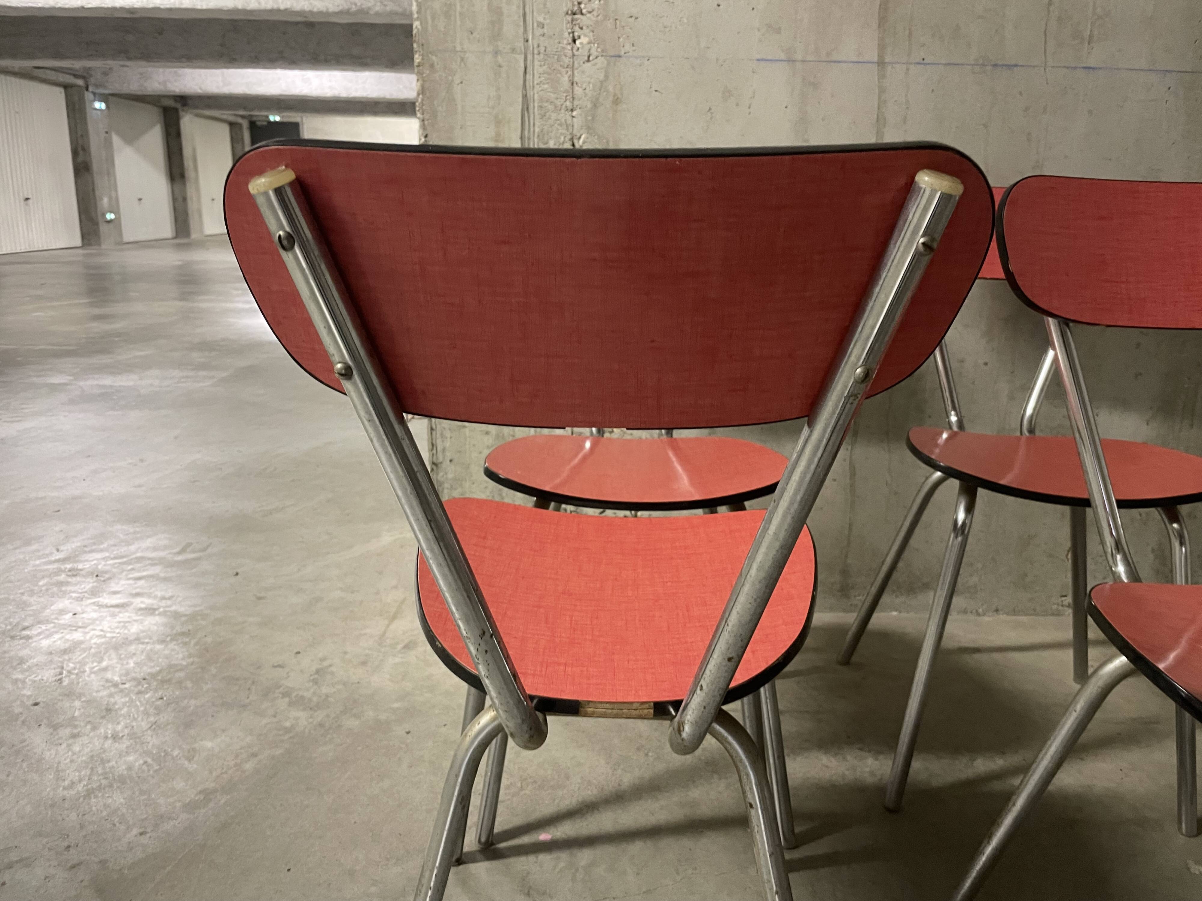 1960s formica chairs