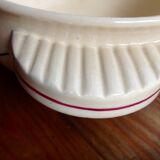 Soup plates and tureen Badonviller model Normandy circa 1940